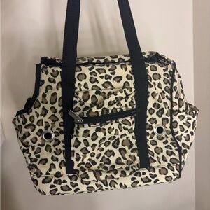 Cheetah Print Small Pet Carrier
